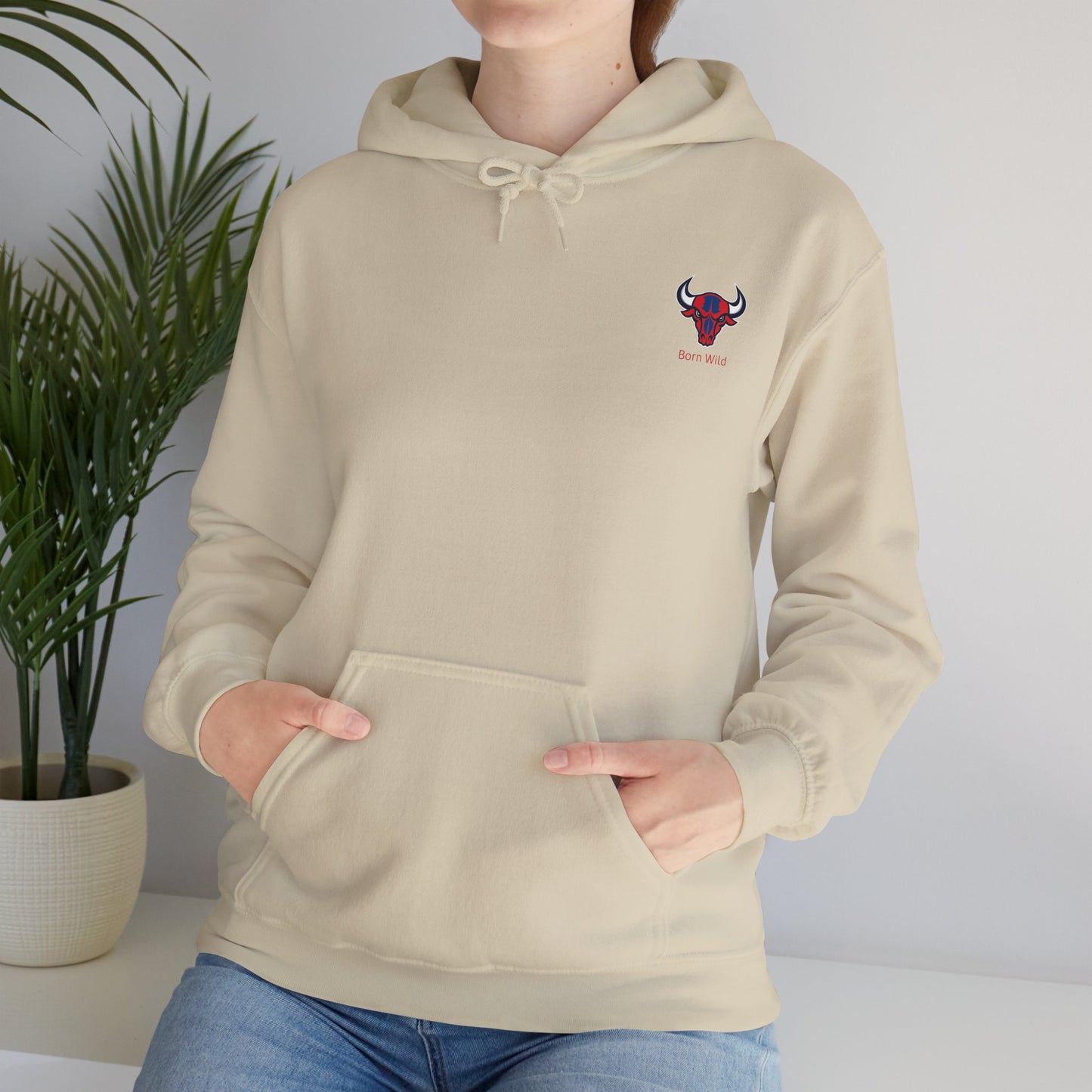 Buffalo Skull Hoodie - Unique Gift Idea