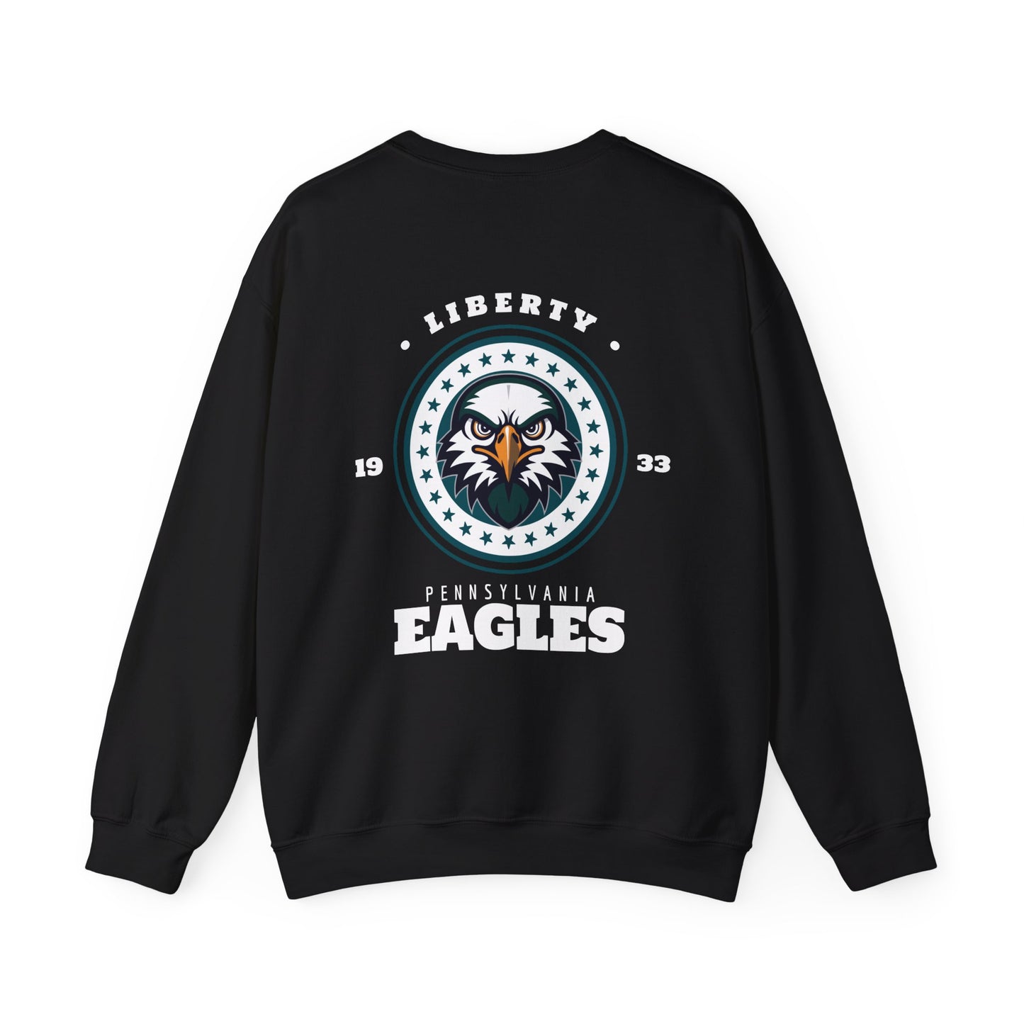 Football Fans Sweatshirt - Liberty Eagles Design