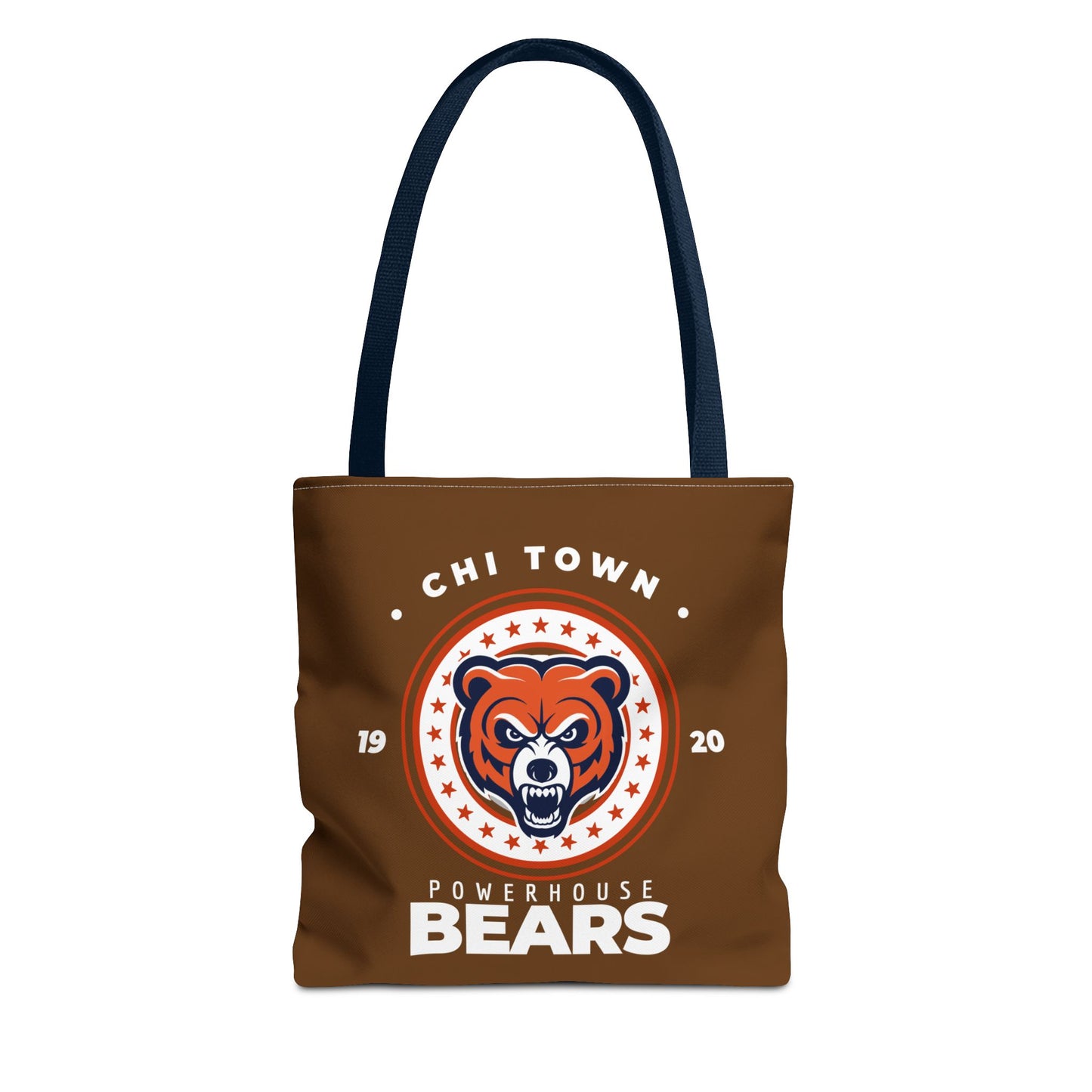 Tote Bag - Chi Town Bears Football Design for Fans and Supporters Great Gift Idea