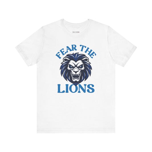 Football T-Shirt Fear the Lions Super Bowl Inspired Tee