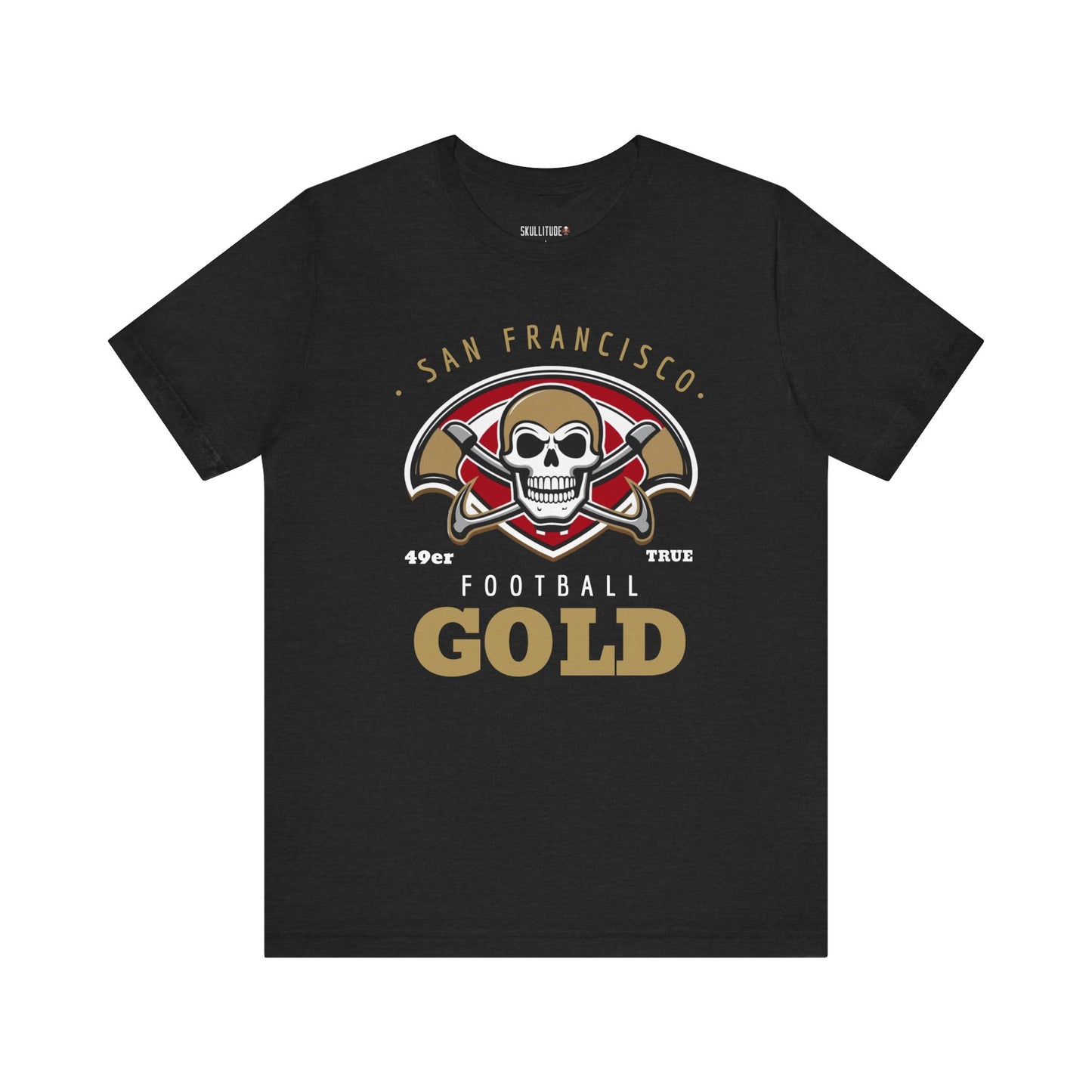 San Francisco Football Gold Unisex Tee - For 49ers Fans