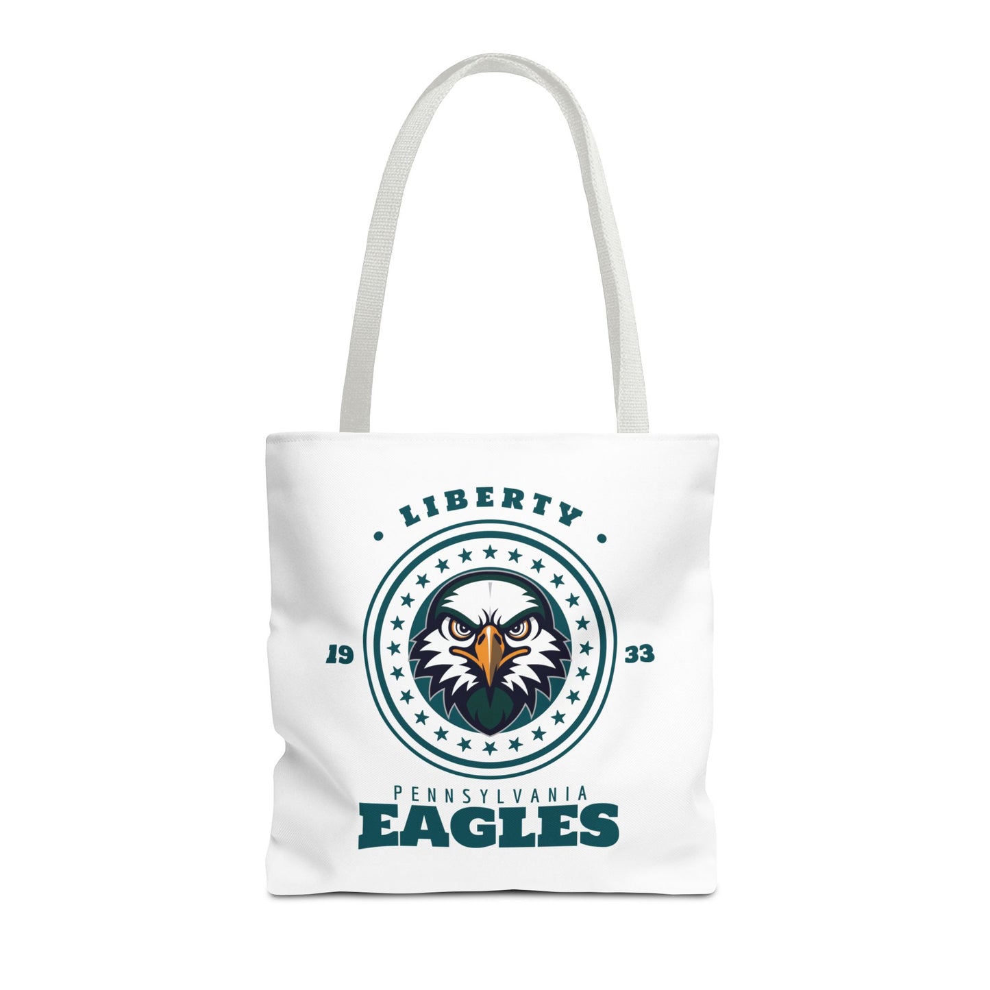 Tote Bag Liberty Eagles Football Fan Design