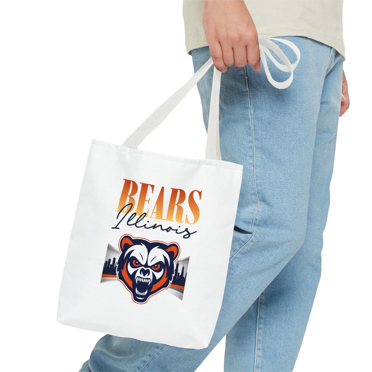 Illinois Football Tote Bag for Bears Fans