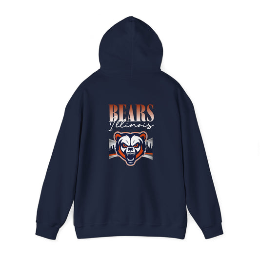 Bears Illinois, Unisex Heavy Blend™ Hooded Sweatshirt