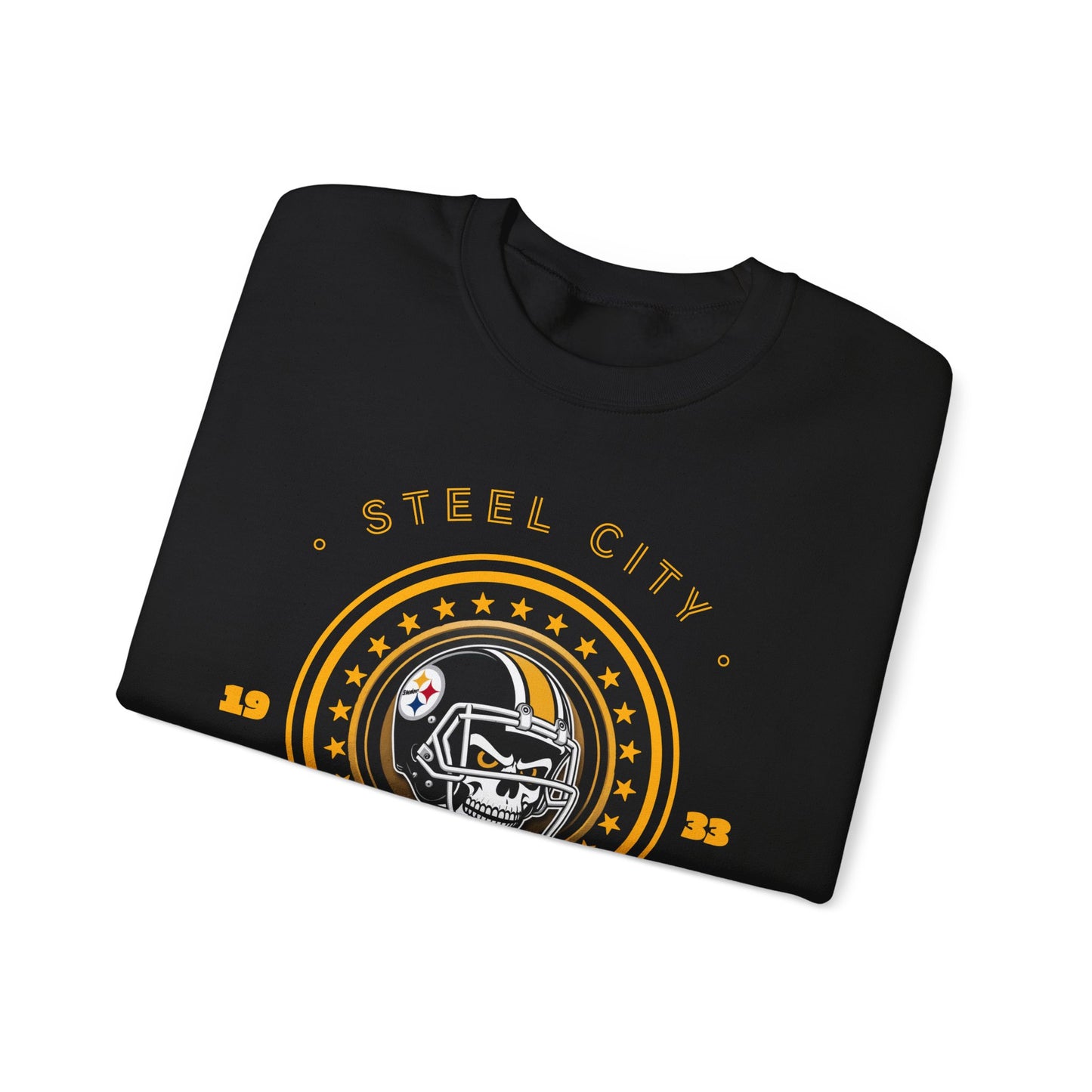 Steelers Crewneck Sweatshirt, Pittsburgh football