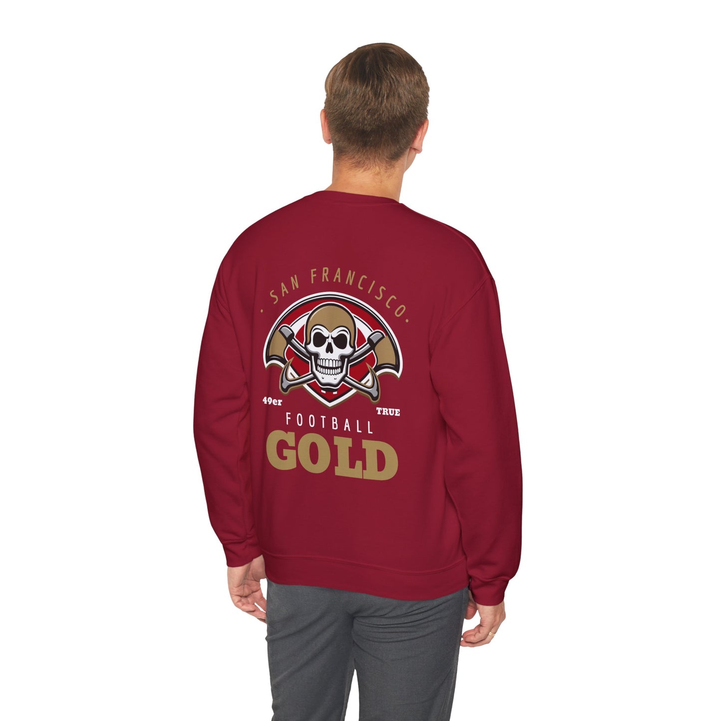 San Francisco Football Gold Sweatshirt