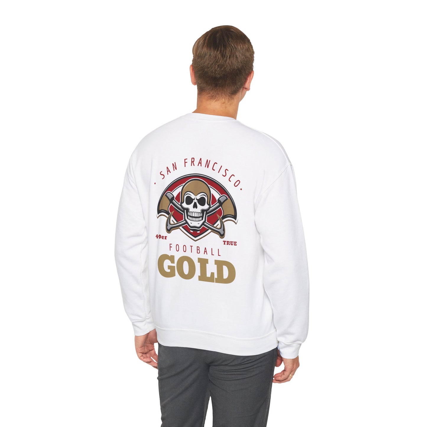 San Francisco Football Gold Sweatshirt