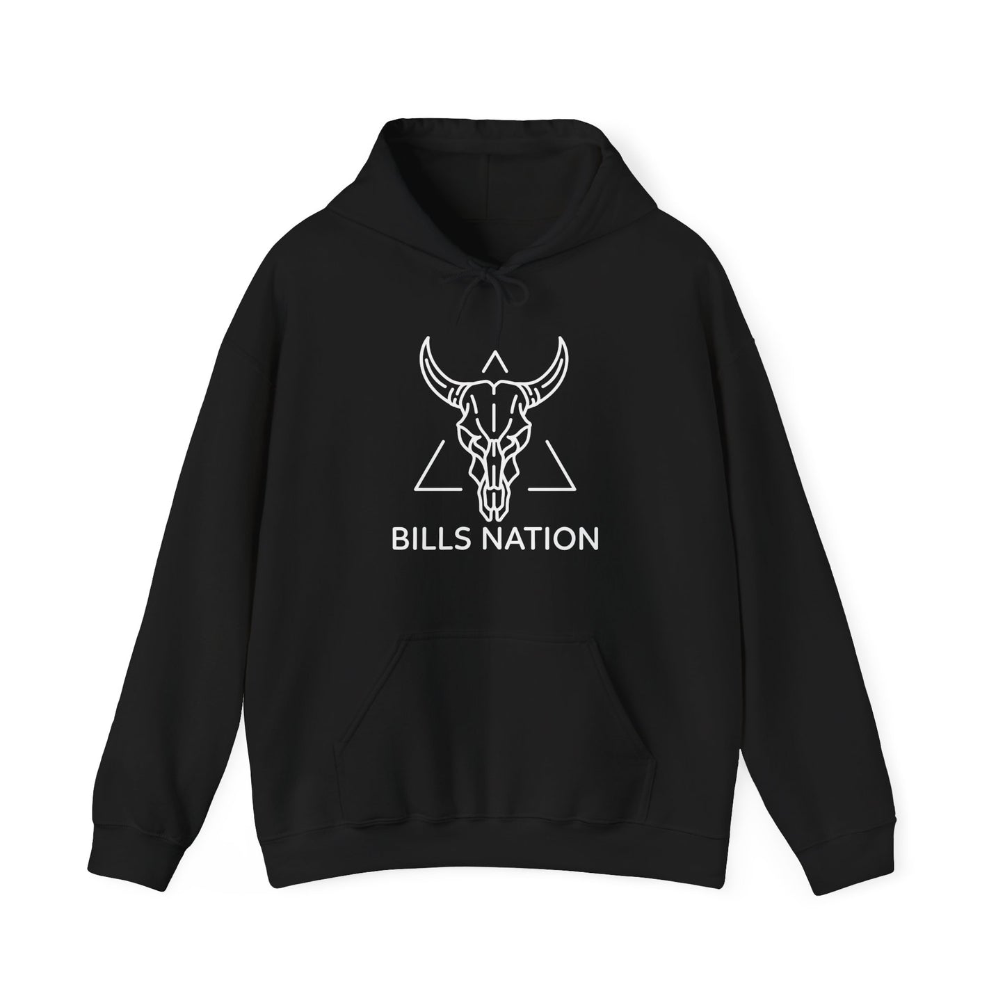 Buffalo Bills Skull Hoodie - Sports Fans Gift Idea