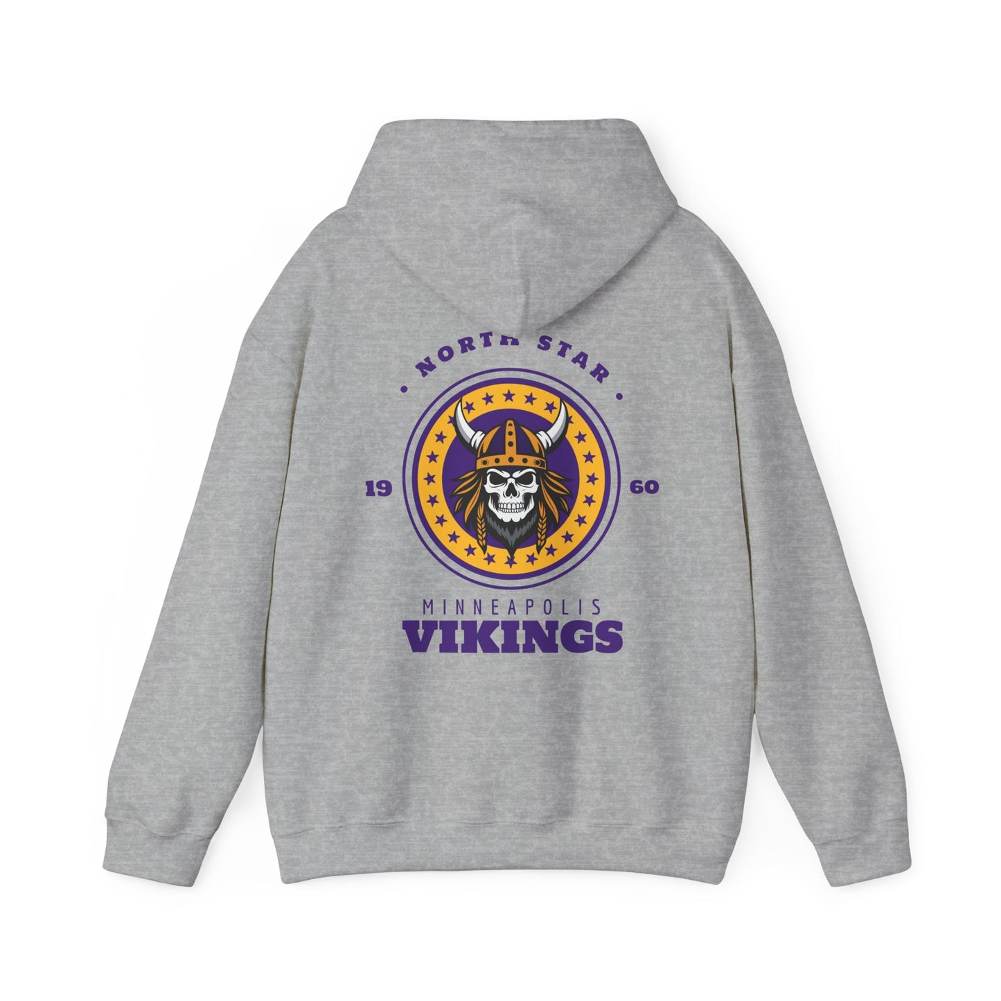 Hooded Sweatshirt - North Star Minneapolis Vikings Football Fan Gift