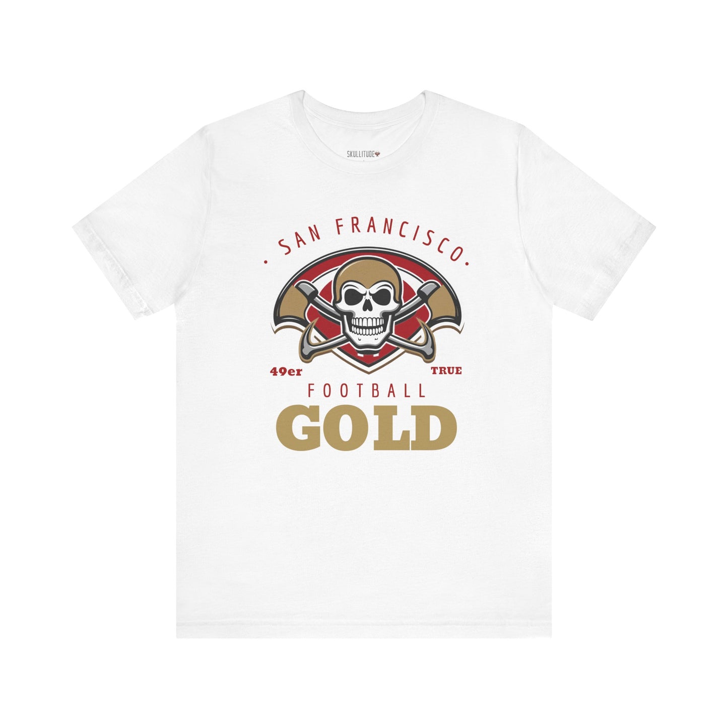 San Francisco Football Gold Unisex Tee - For 49ers Fans