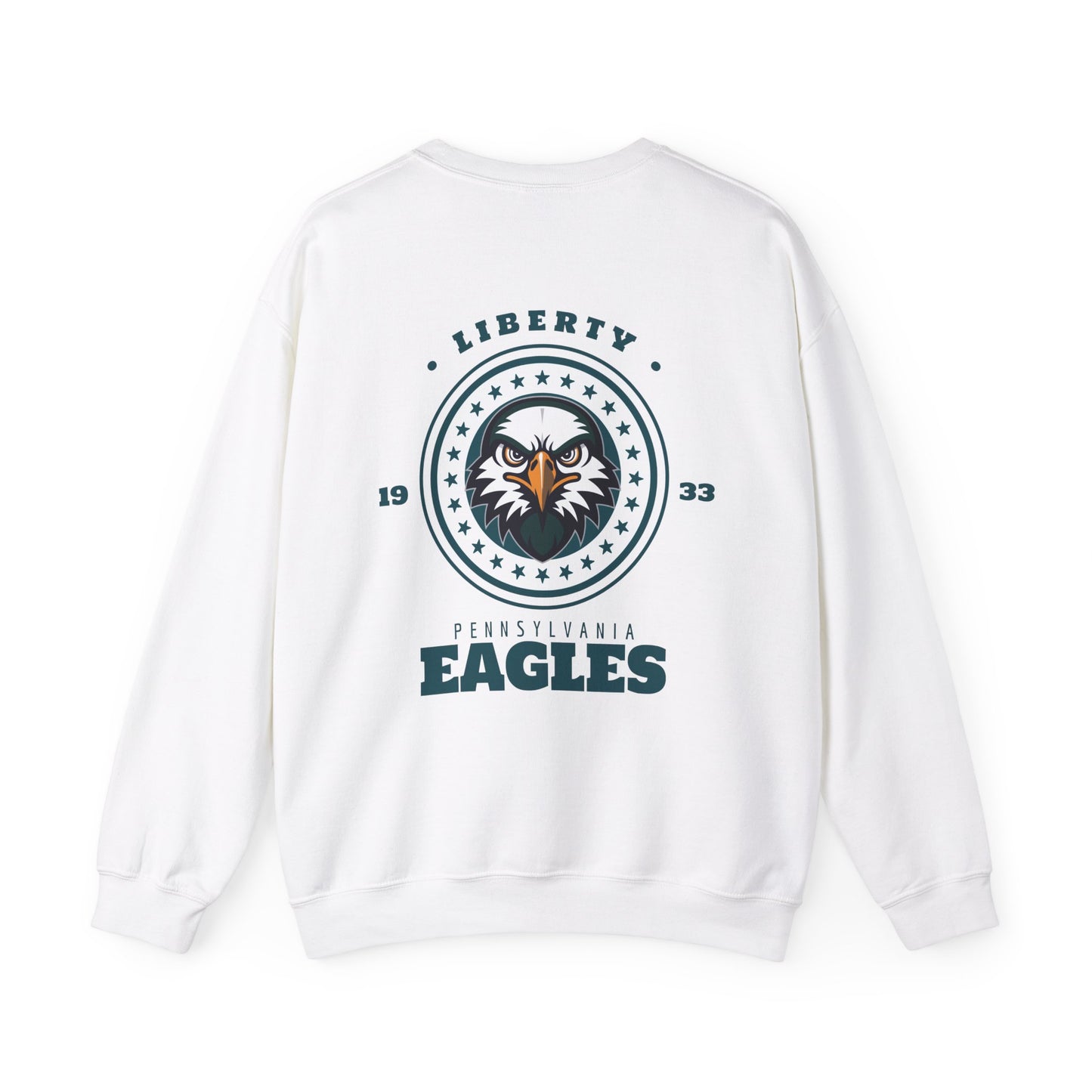 Football Fans Sweatshirt - Liberty Eagles Design