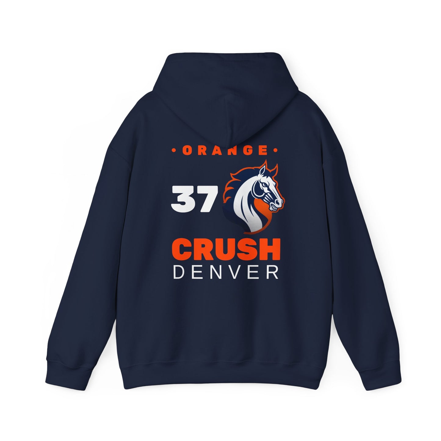 Denver Broncos Hoodie - Orange Crush Sweatshirt for Fans and Supporters