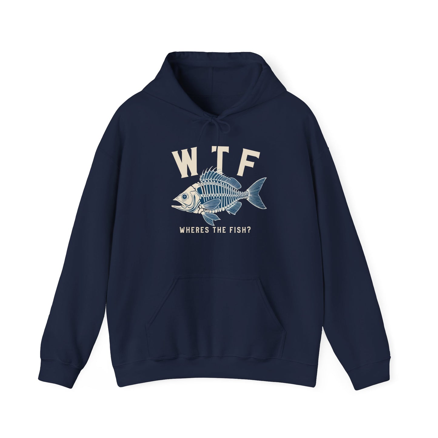 Fish Skeleton Unisex Hoodie - Funny Fishing Gift Idea