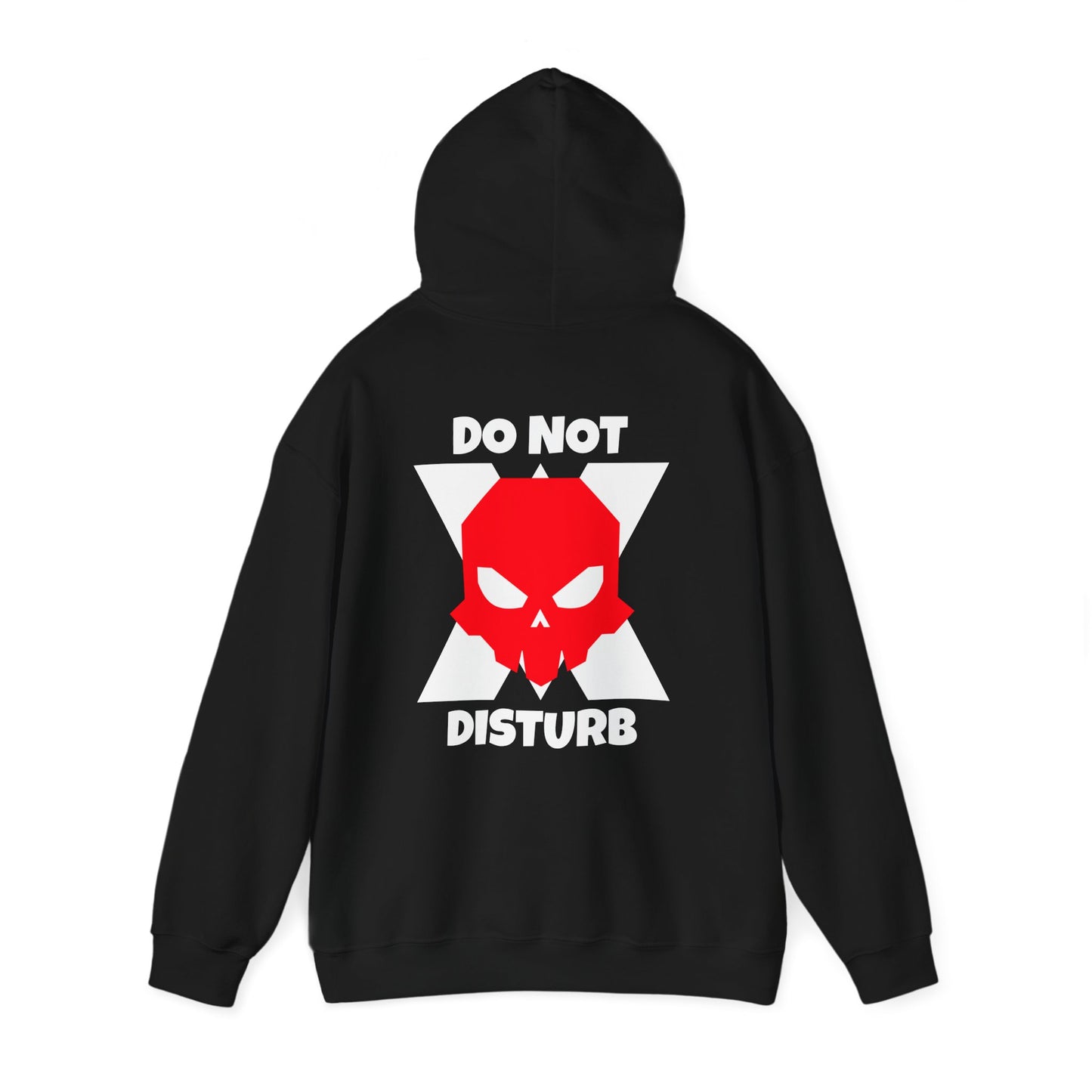 Skull Cross Unisex Hoodie - Do Not Disturb Design