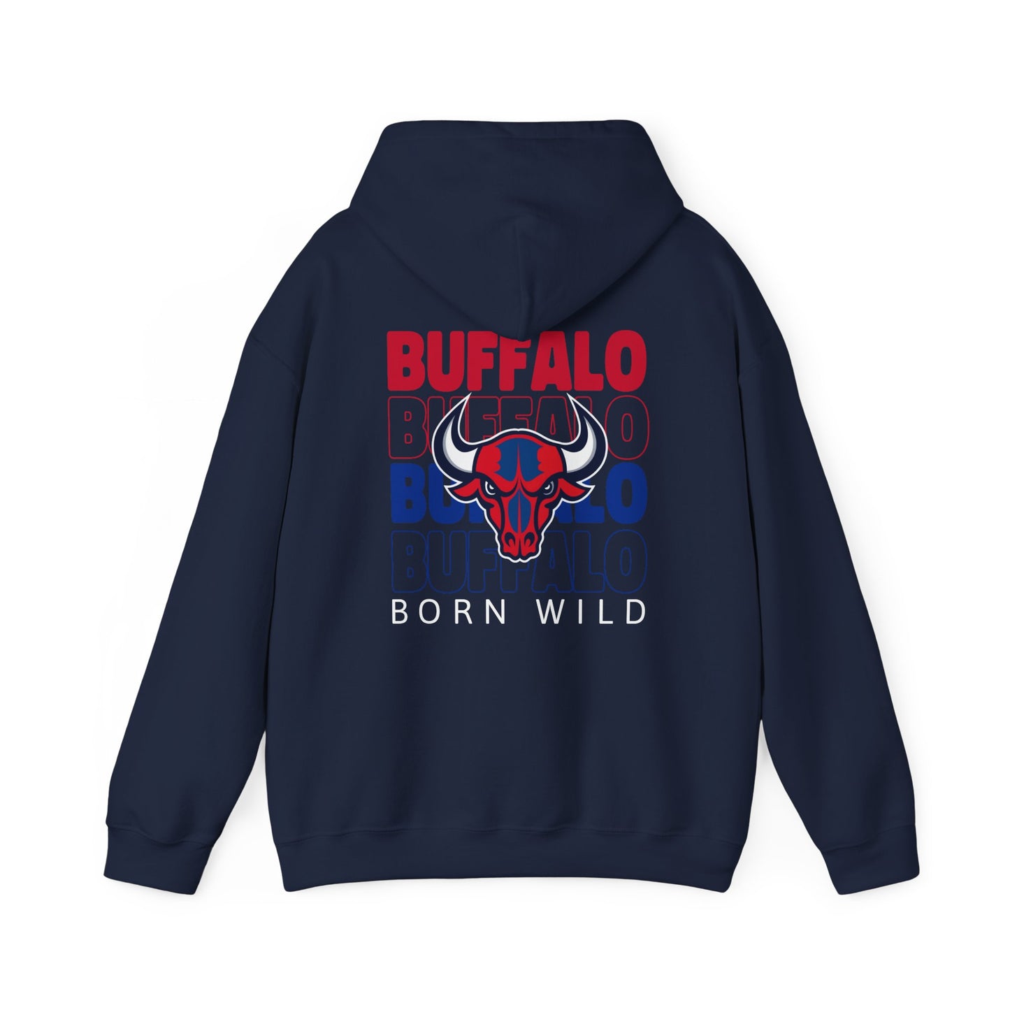 Buffalo Skull Hoodie - Unique Gift Idea