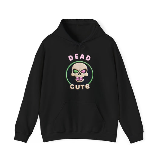 Dead Cute, Skull Logo Hoodie - dead cute design