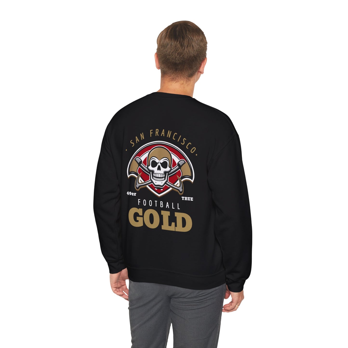 San Francisco Football Gold Sweatshirt