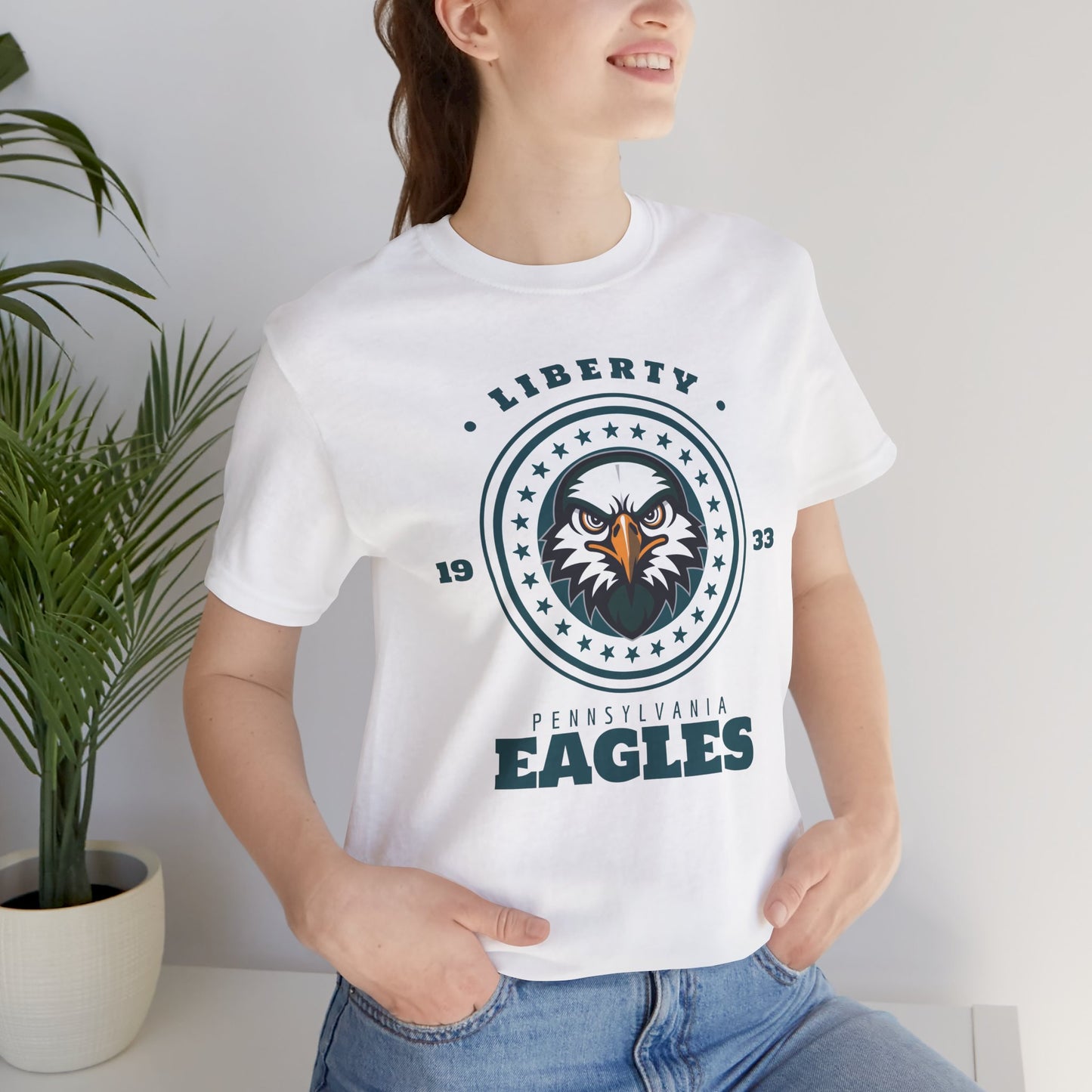 Football Fans Tee - Liberty Eagles