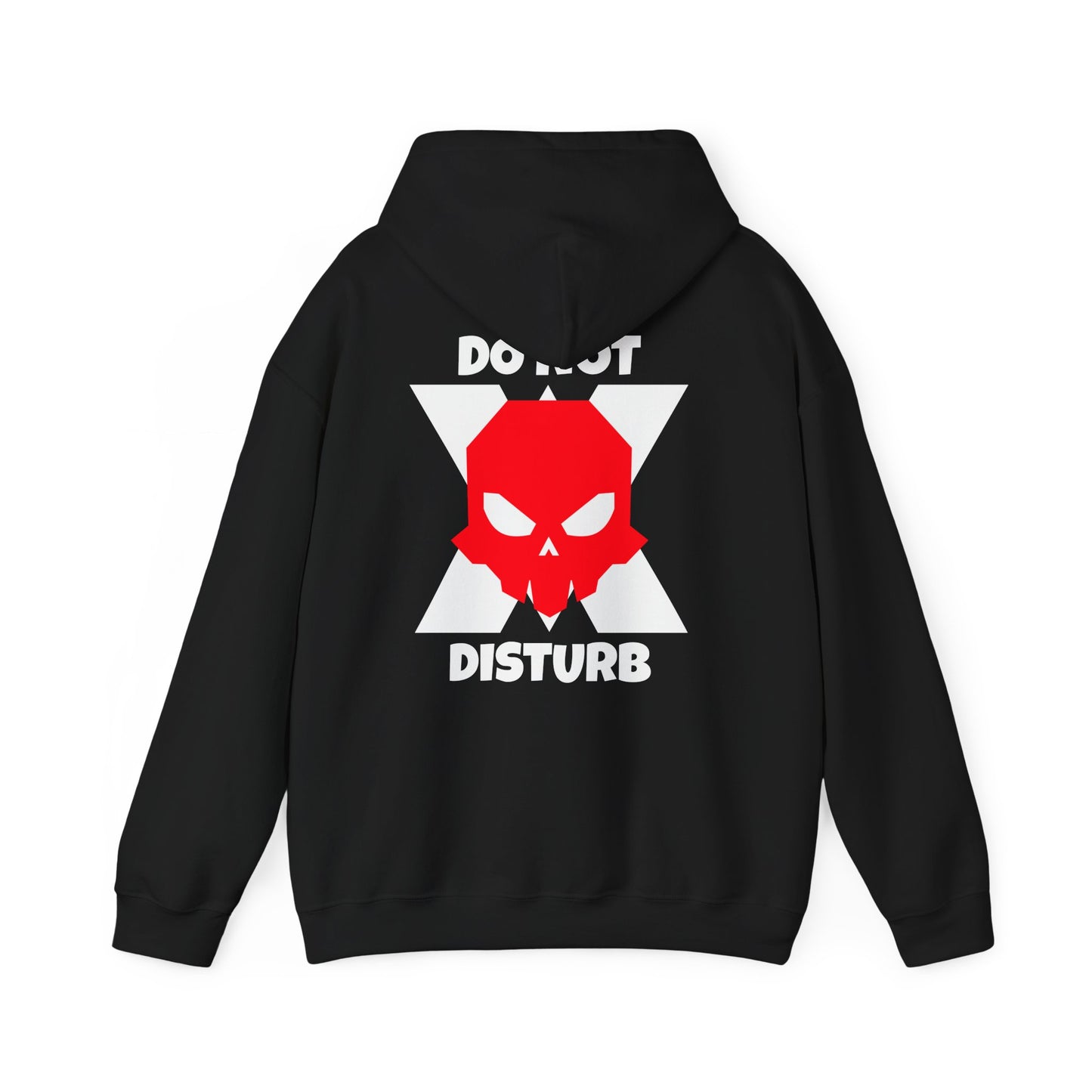 Skull Cross Unisex Hoodie - Do Not Disturb Design