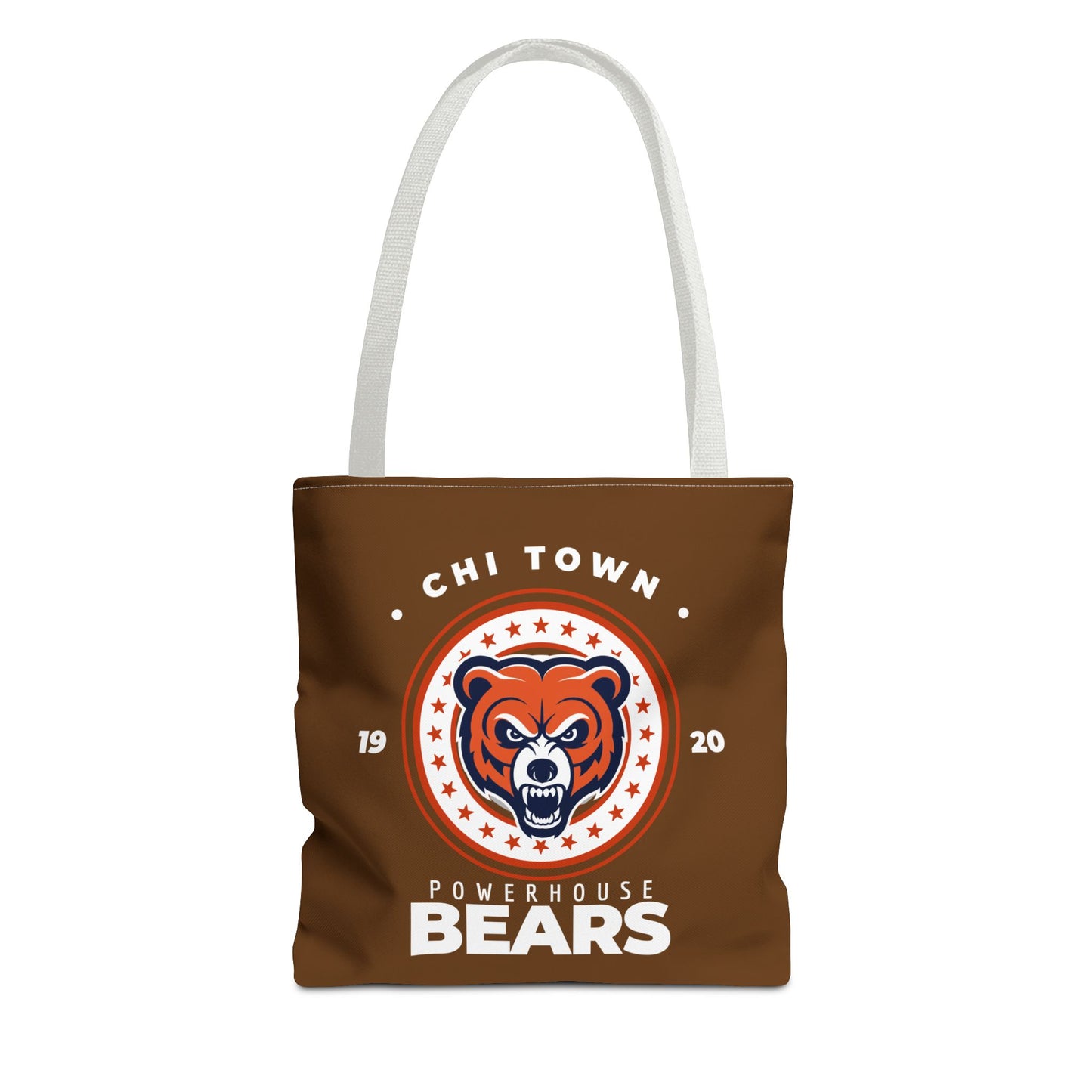 Tote Bag - Chi Town Bears Football Design for Fans and Supporters Great Gift Idea