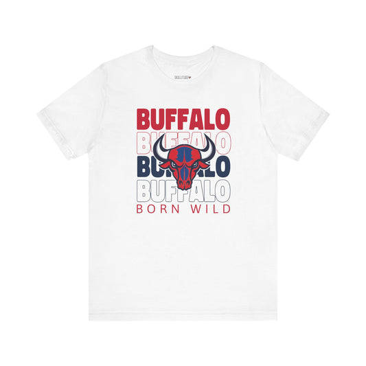 Football Tee Shirt - Buffalo Football Inspired Design