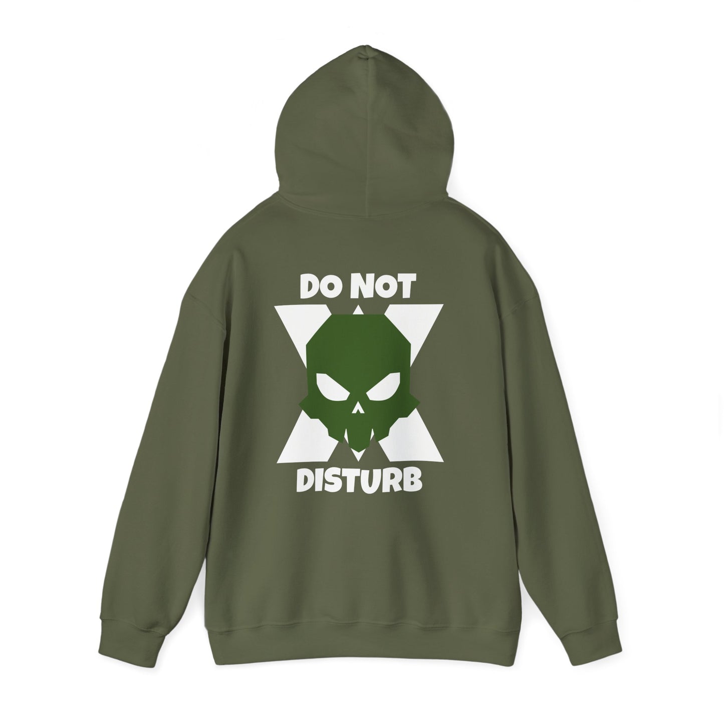 Skull Cross Unisex Hoodie - Do Not Disturb Design