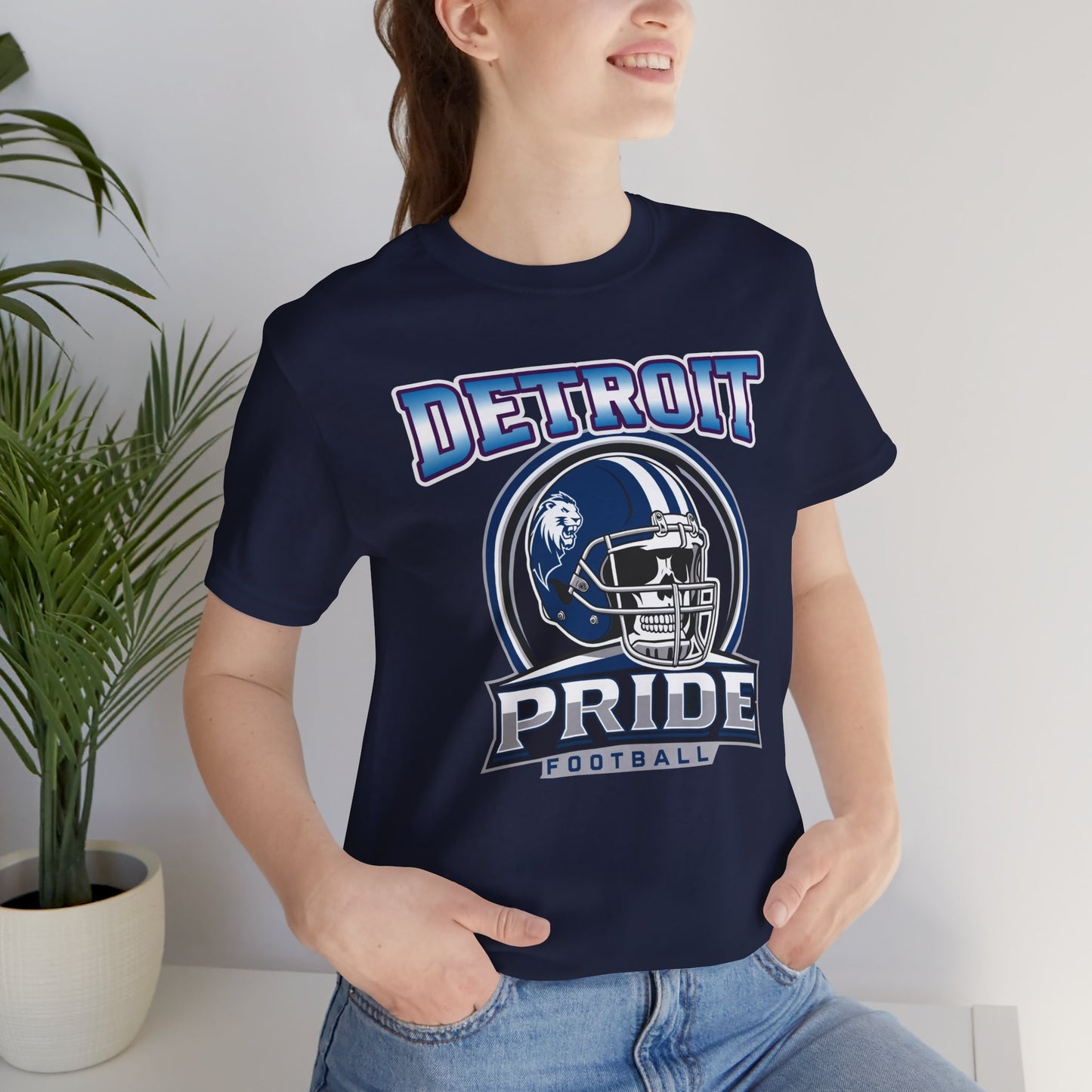 T-Shirt Detroit Pride Super Bowl Inspired Unisex Tee