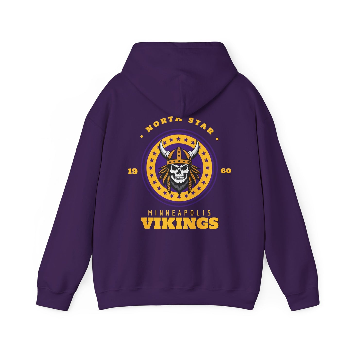 Hooded Sweatshirt - North Star Minneapolis Vikings Football Fan Gift