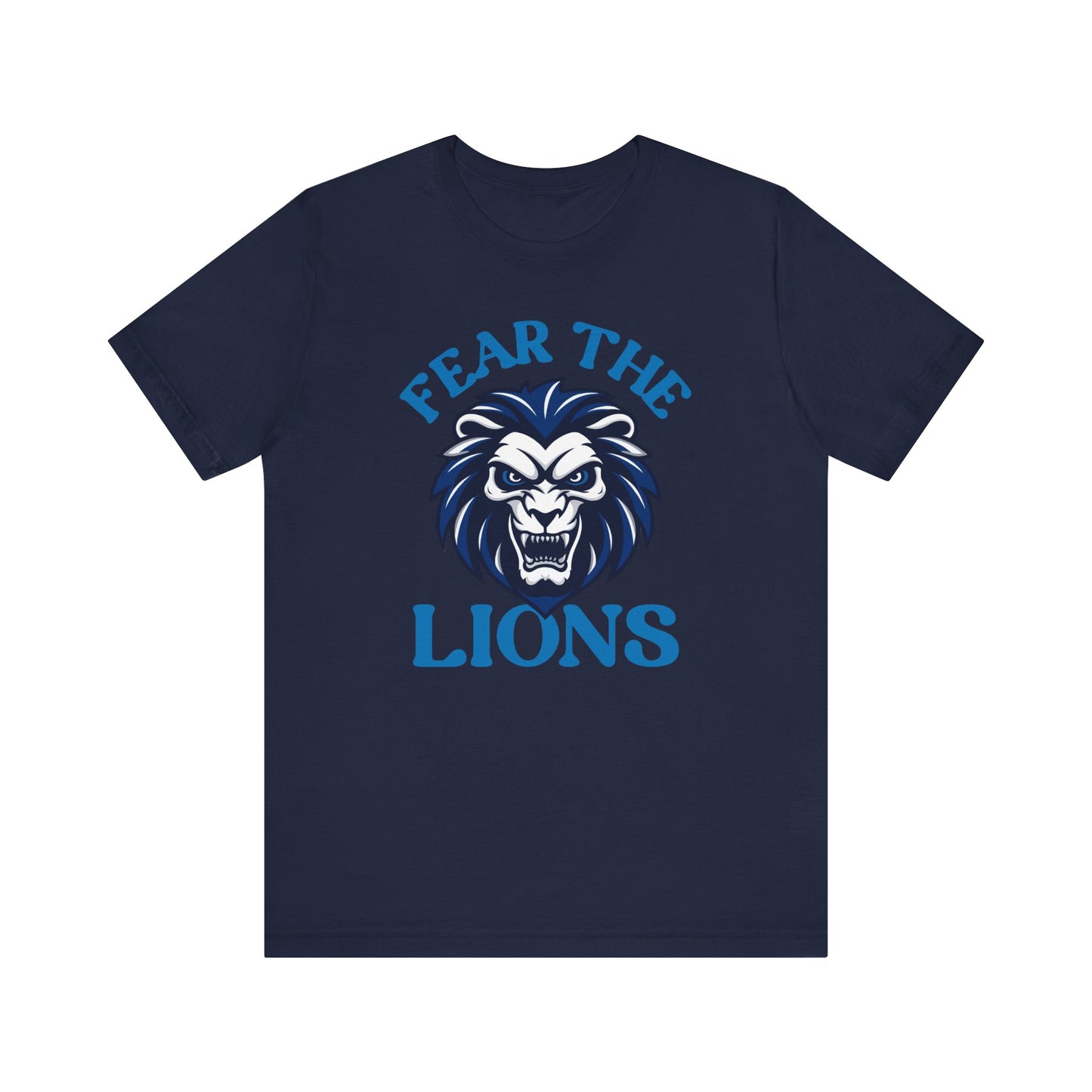 Football T-Shirt Fear the Lions Super Bowl Inspired Tee