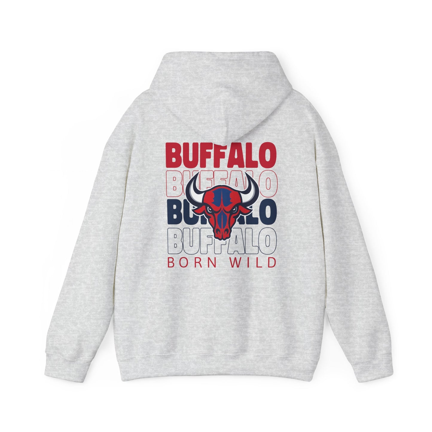 Buffalo Skull Hoodie - Unique Gift Idea