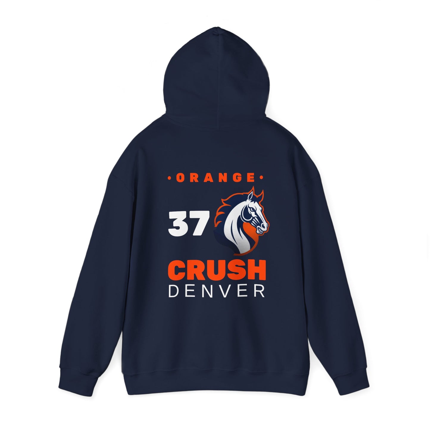 Denver Broncos Hoodie - Orange Crush Sweatshirt for Fans and Supporters