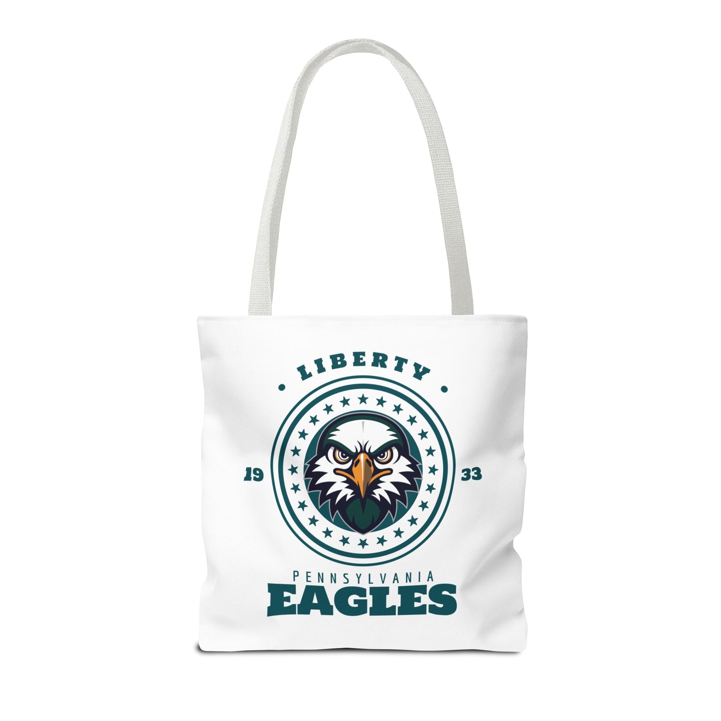 Tote Bag Liberty Eagles Football Fan Design