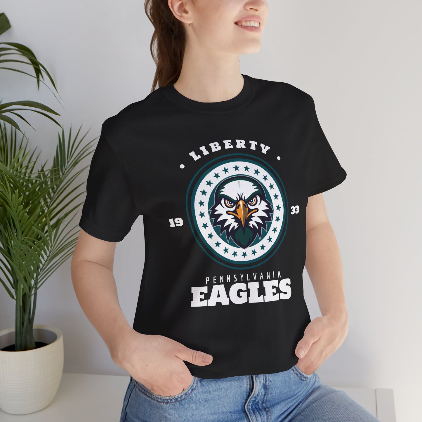 Football Fans Tee - Liberty Eagles