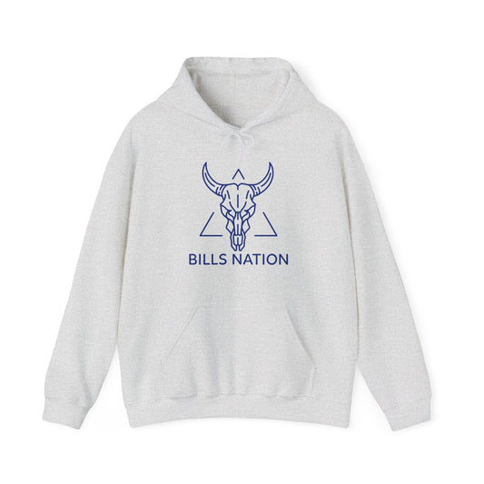 Buffalo Bills Skull Hoodie - Sports Fans Gift Idea