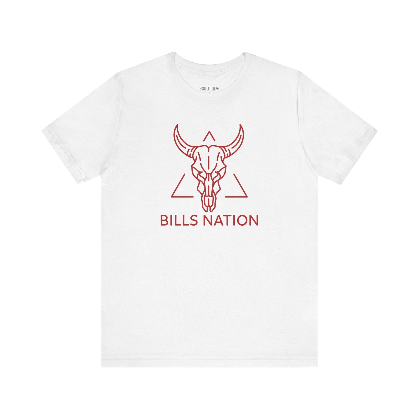 Football Fan Unisex Tee - Bills Nation Buffalo Bills Minimalist Design