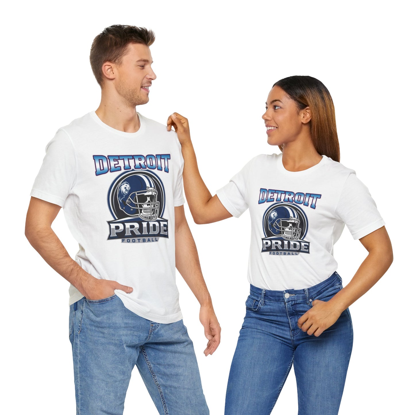 T-Shirt Detroit Pride Super Bowl Inspired Unisex Tee