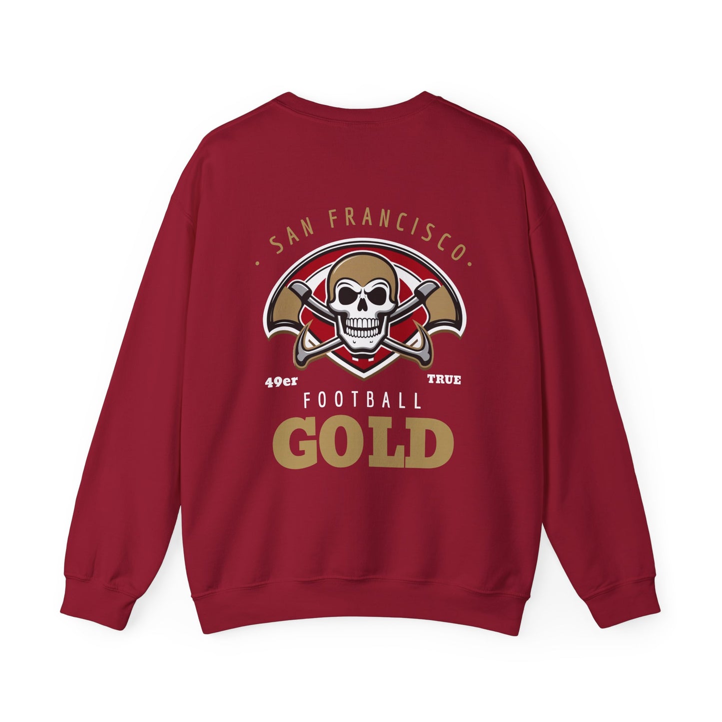 San Francisco Football Gold Sweatshirt