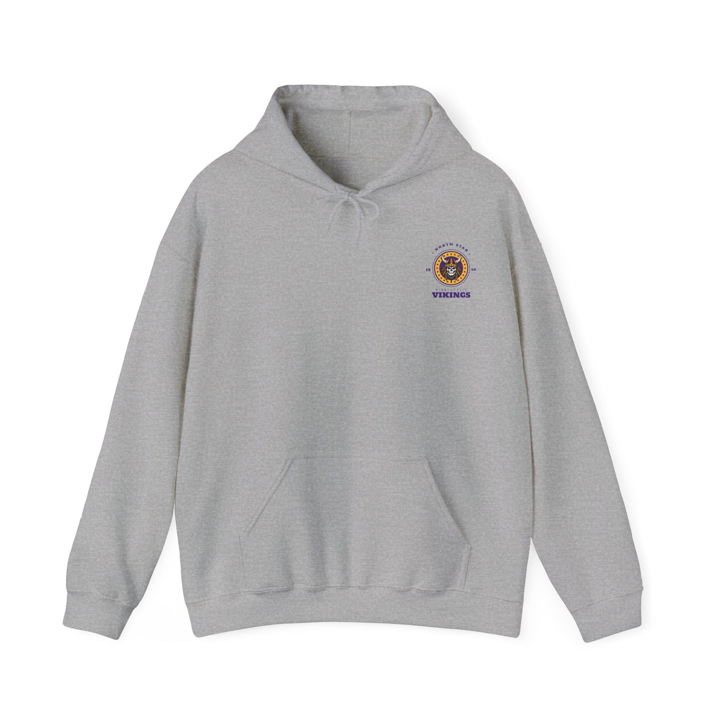 Hooded Sweatshirt - North Star Minneapolis Vikings Football Fan Gift