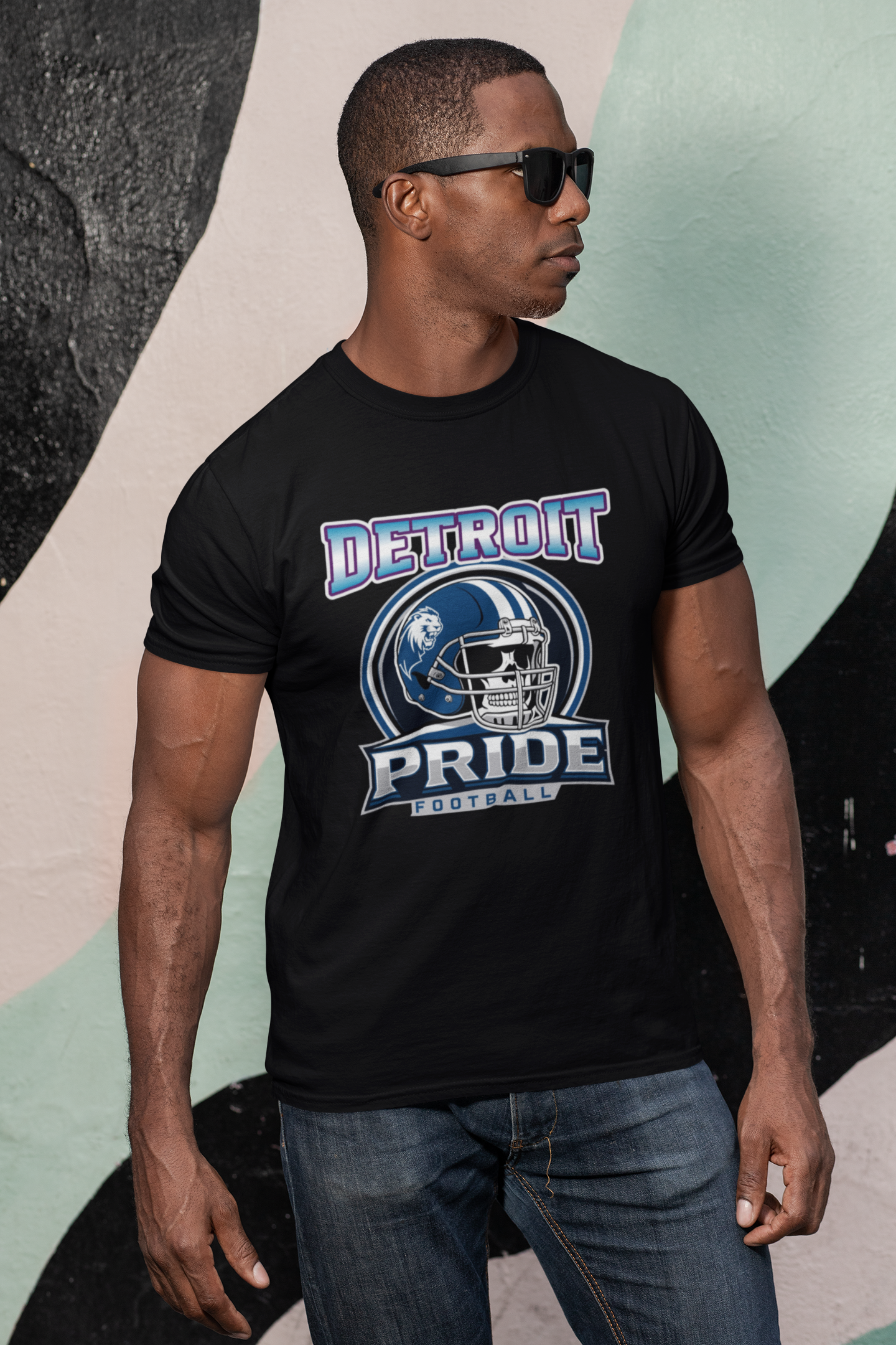 T-Shirt Detroit Pride Super Bowl Inspired Unisex Tee